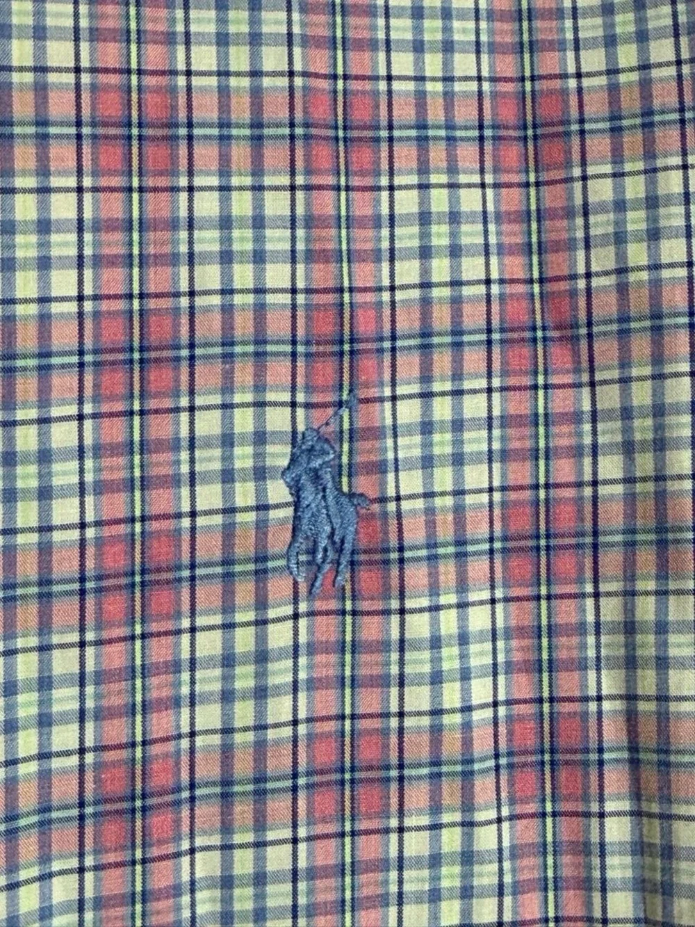 Polo by Ralph Lauren Pink & Light Blue Plaid Button-Down Shirt